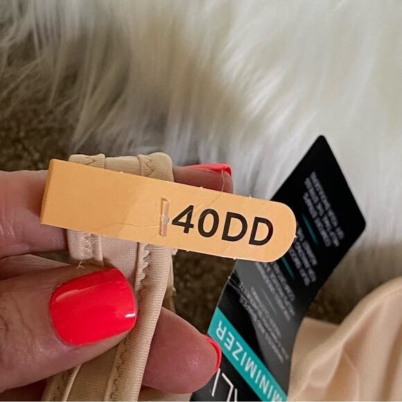 BALI MINIMIZER 3385 40DD NUDE BRA UNDERWIRE - Picture 5 of 5